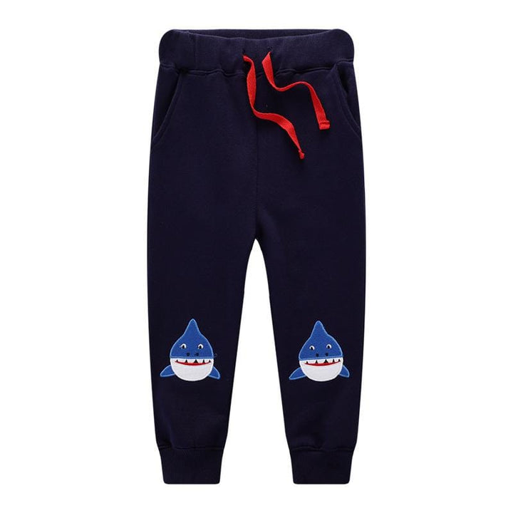 Premium Baby Boys Shark Pattern Pant - Kidsyard Greenland