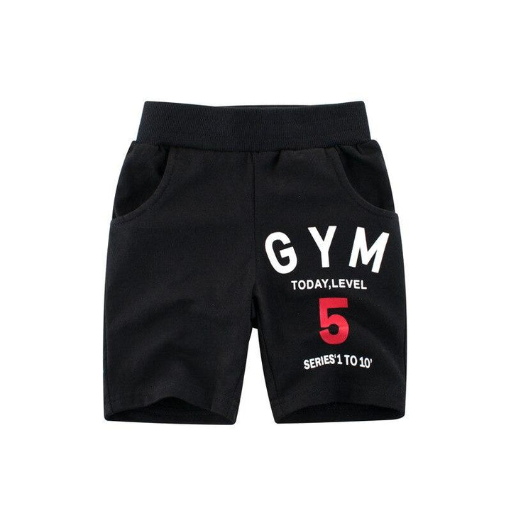 Summer Kids Cotton Shorts Numbers Collection - Kidsyard Greenland
