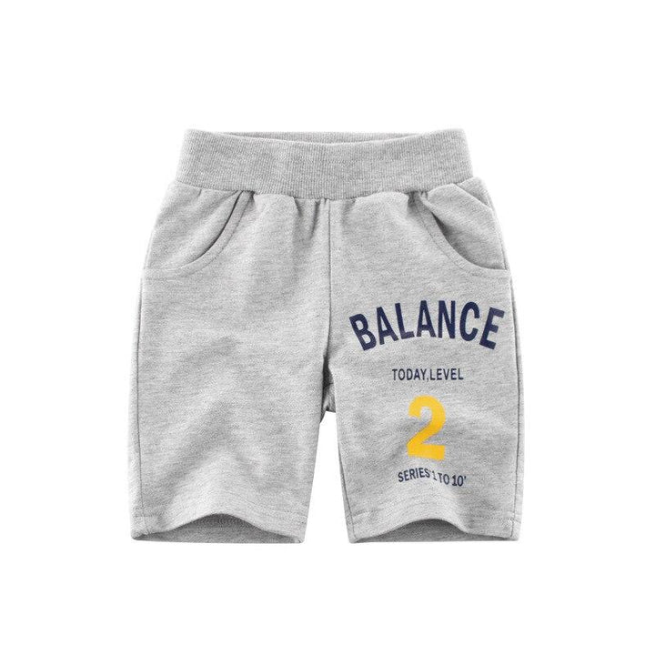 Summer Kids Cotton Shorts Numbers Collection - Kidsyard Greenland