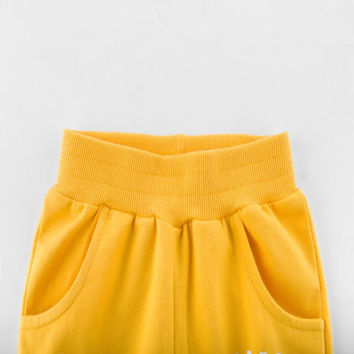 Summer Kids Cotton Shorts Numbers Collection - Kidsyard Greenland