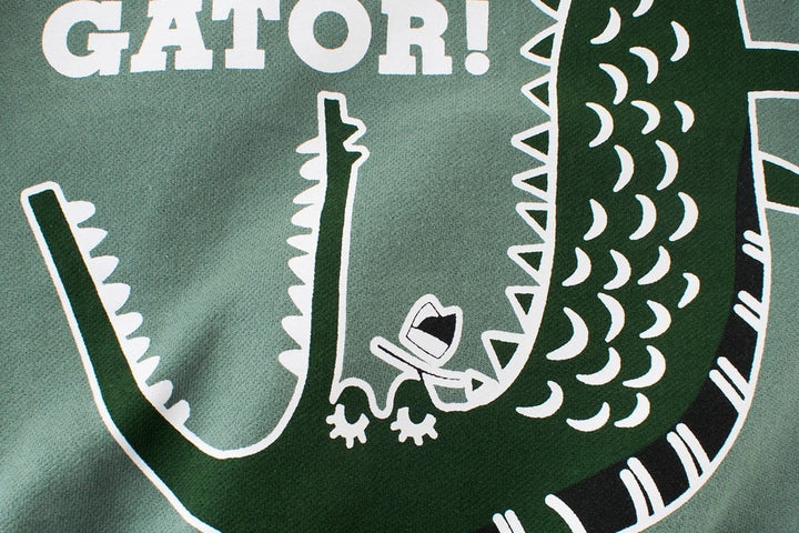 Super Cool Boys 3D Dinosaur Pattern Hoodie in 2 Colors - Kidsyard Greenland